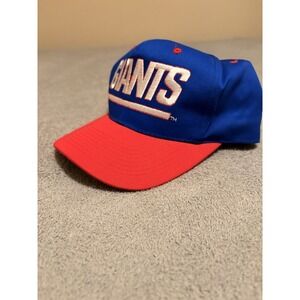 New York Giants Snapback Hat New Era KMG Pro Model VTG 90s Football